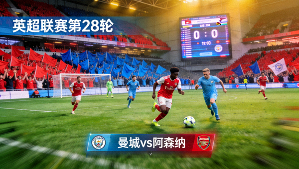 英超曼城对阵阿森纳比赛现场直播画面